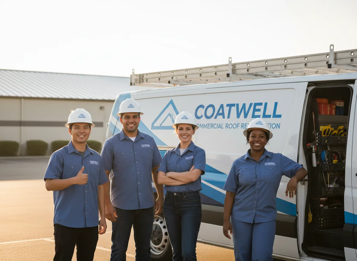 Commercial roof coating company in Cushing, TX
